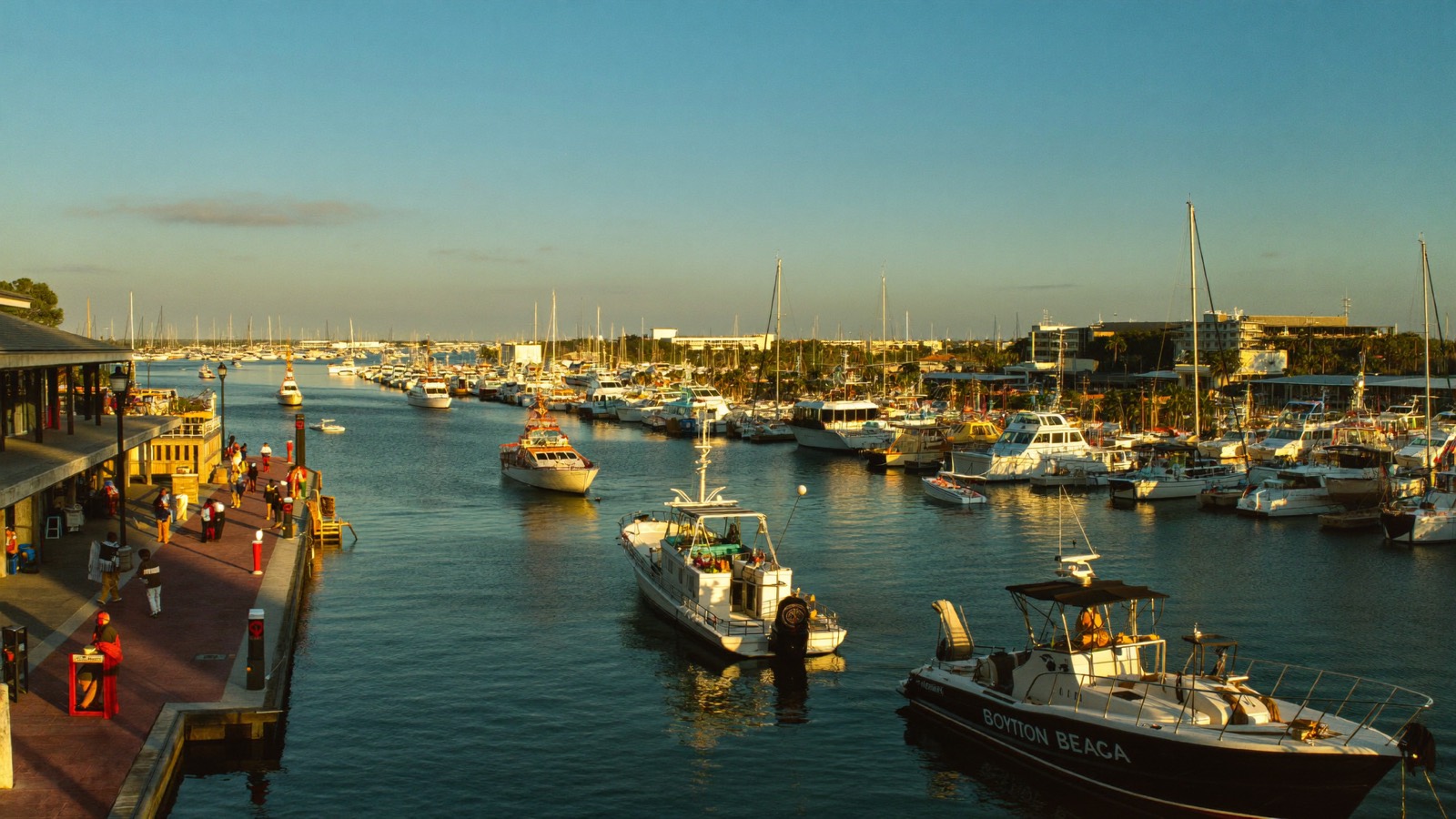 Boynton Harbor Marina, the gateway to the Gulf Stream