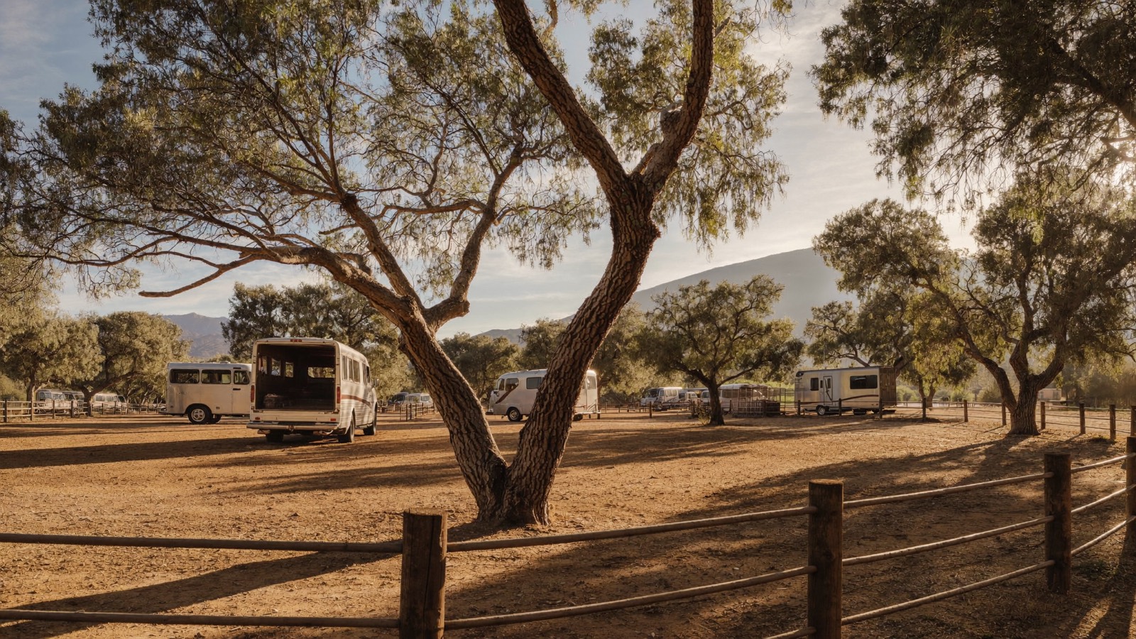 Rodeo grounds and ranch fences in western-themed Davie