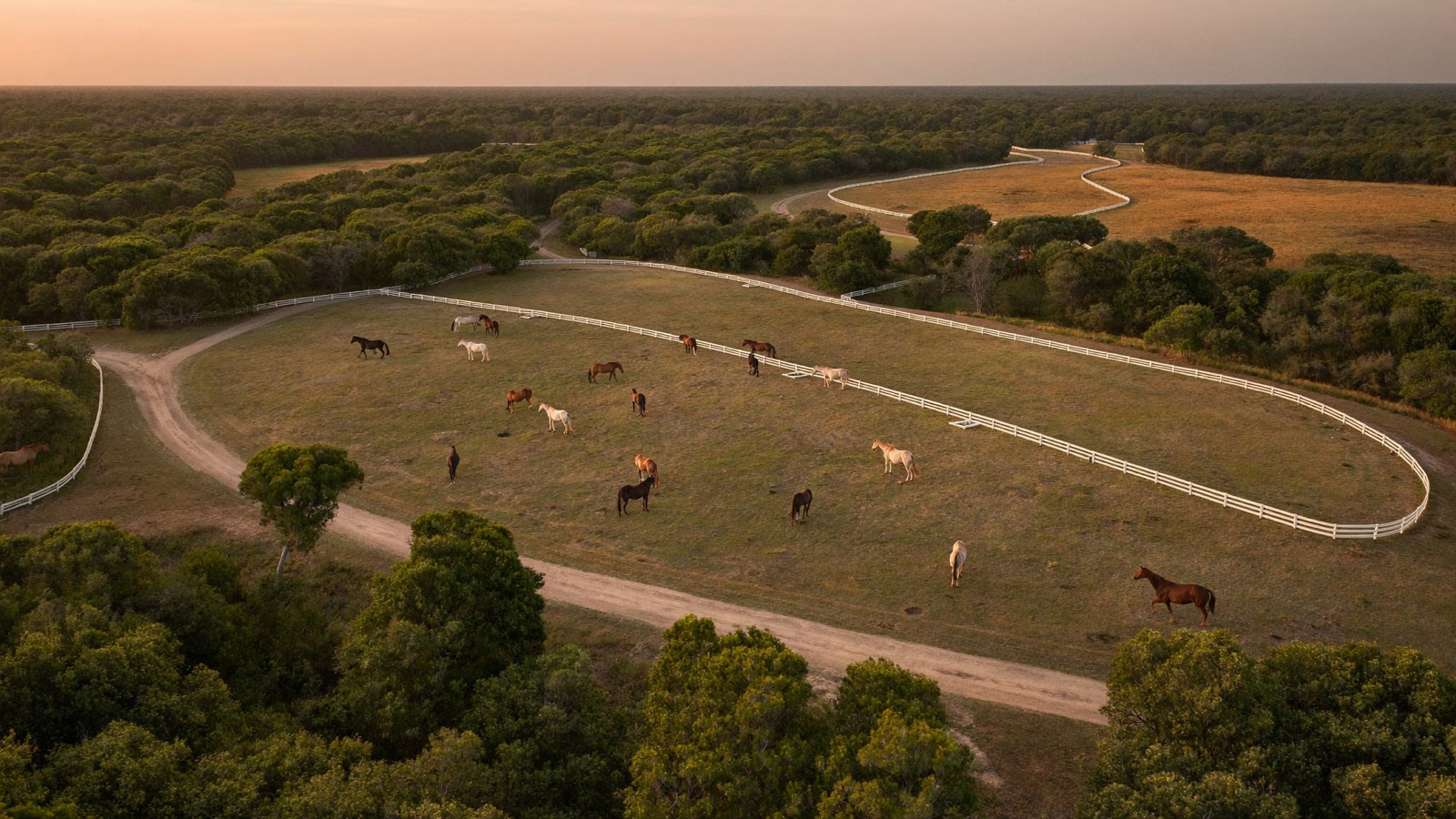Ranch country lanes of Loxahatchee Groves